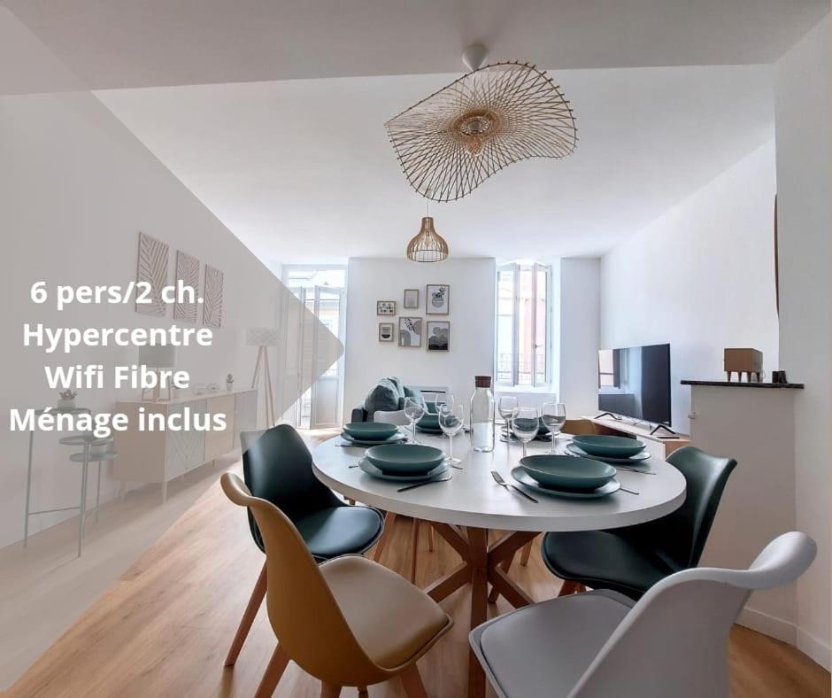 Le Nordique - 2 Chambres - Fibre Wifi - Netflix - Menage Inclus Tarbes Esterno foto